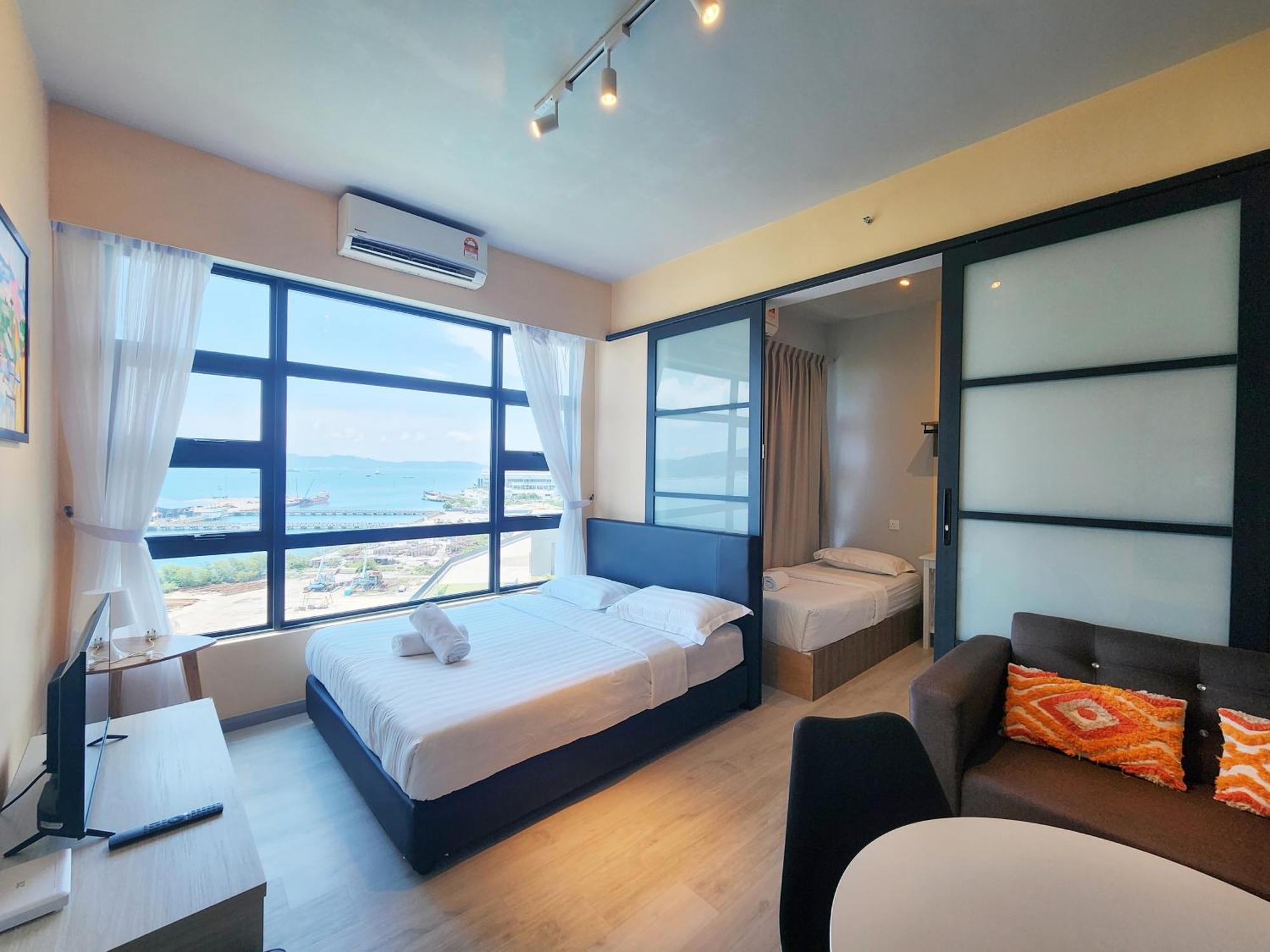 Jesselton Quay Kota Kinabalu City Centre By Lw Suites 외부 사진