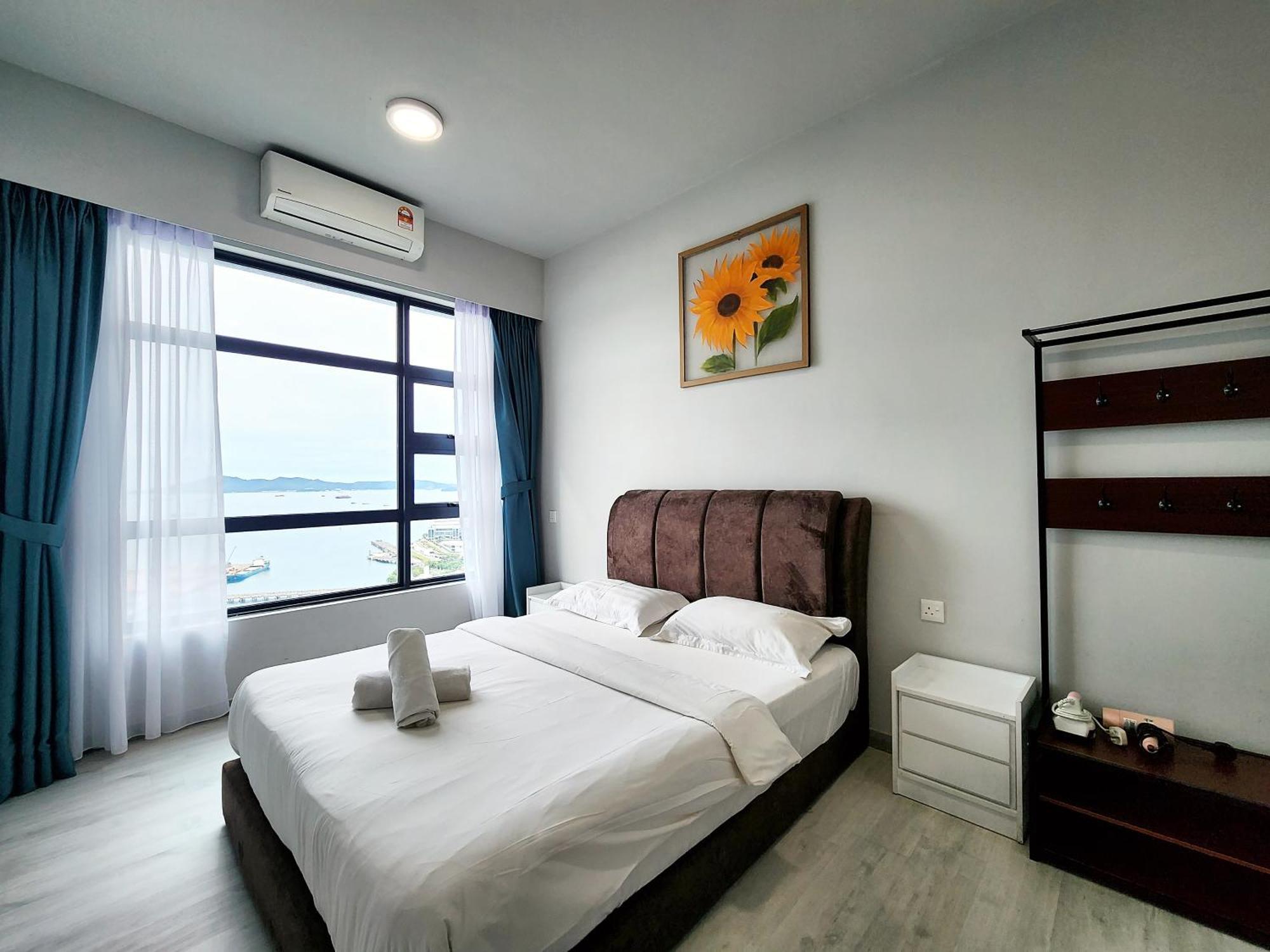 Jesselton Quay Kota Kinabalu City Centre By Lw Suites 객실 사진